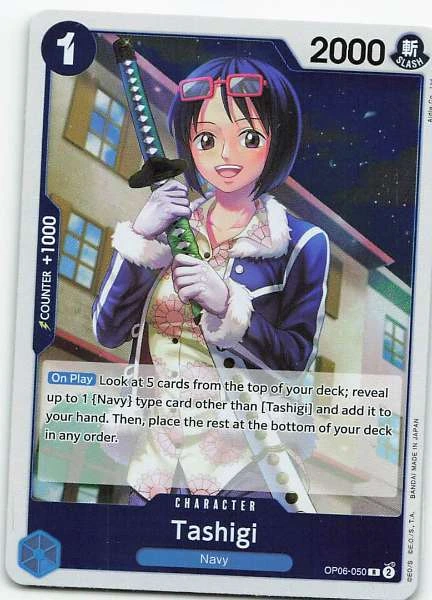 Tashigi - Wings of the Captain #OP06-050