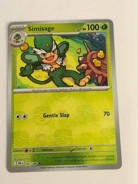 Simisage - Black Bolt #005/086