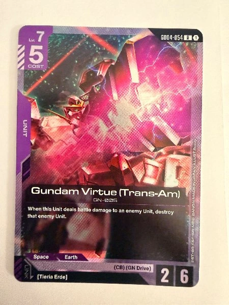 Gundam Virtue (Trans-Am) - Phantom Aria #GD04-054