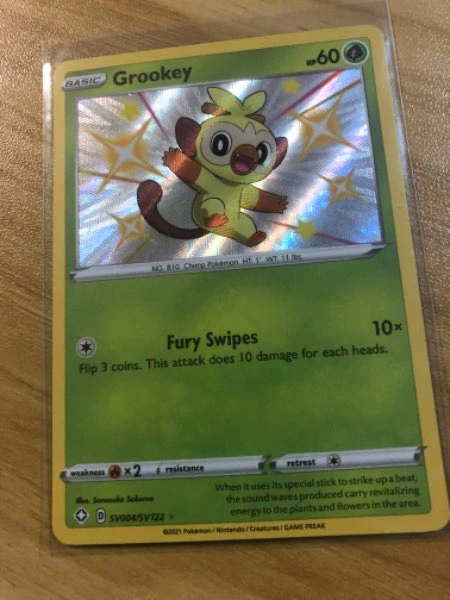 Grookey - Shining Fates #SV004/SV122