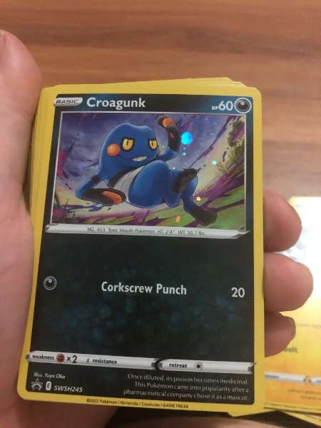 Croagunk - SWSH Black Star Promos #SWSH245