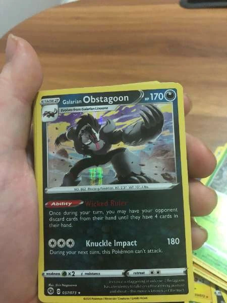 Galarian Obstagoon - Champion's Path #037/073