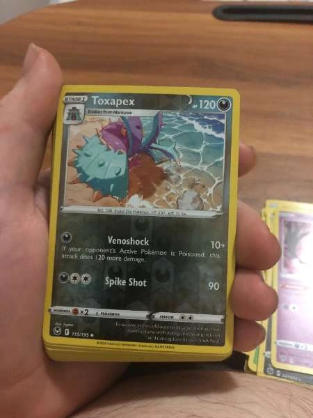 Toxapex - Silver Tempest #115/195