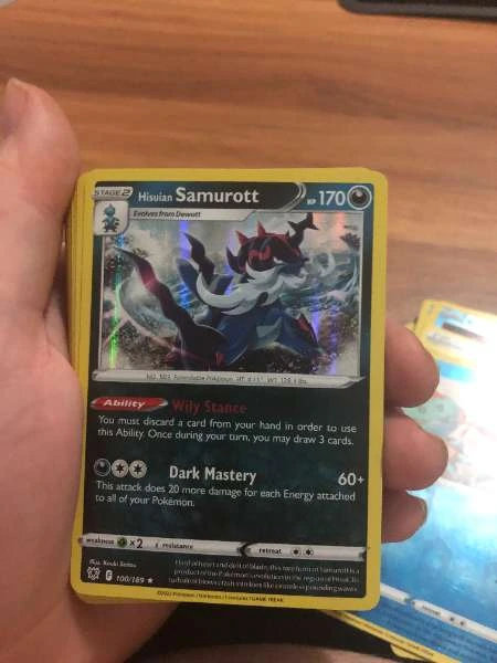Hisuian Samurott - Astral Radiance #100/189