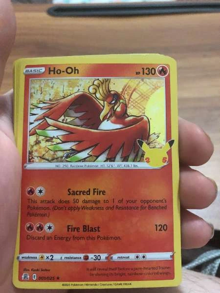 Ho-Oh - Celebrations #003/025