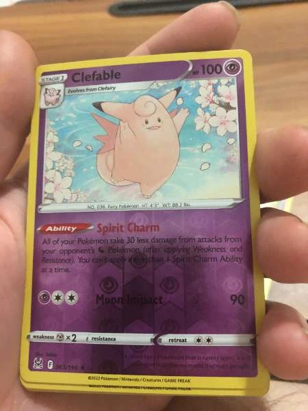 Clefable - Lost Origin #063/196