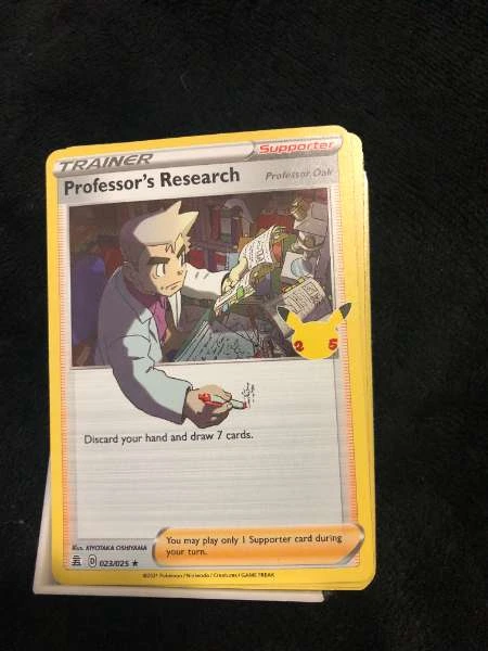 Professor's Research - Celebrations #023/025