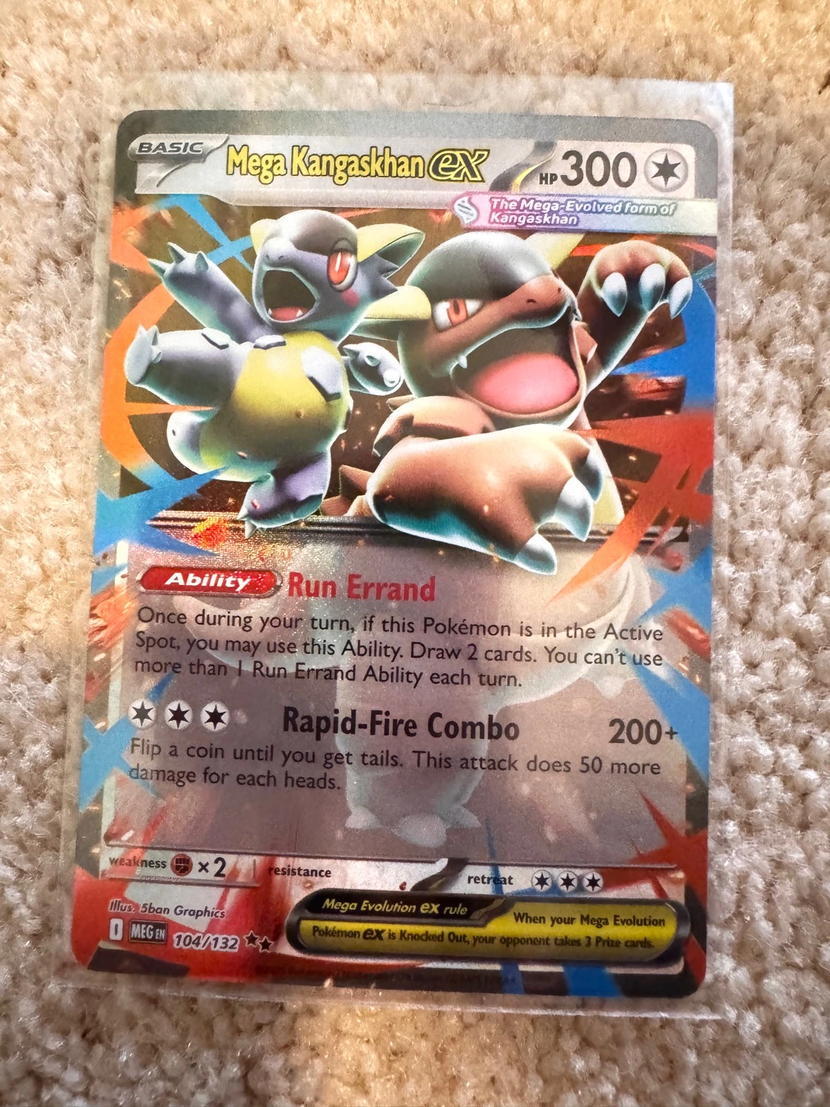 Mega Kangaskhan EX - XY Flashfire #104/132