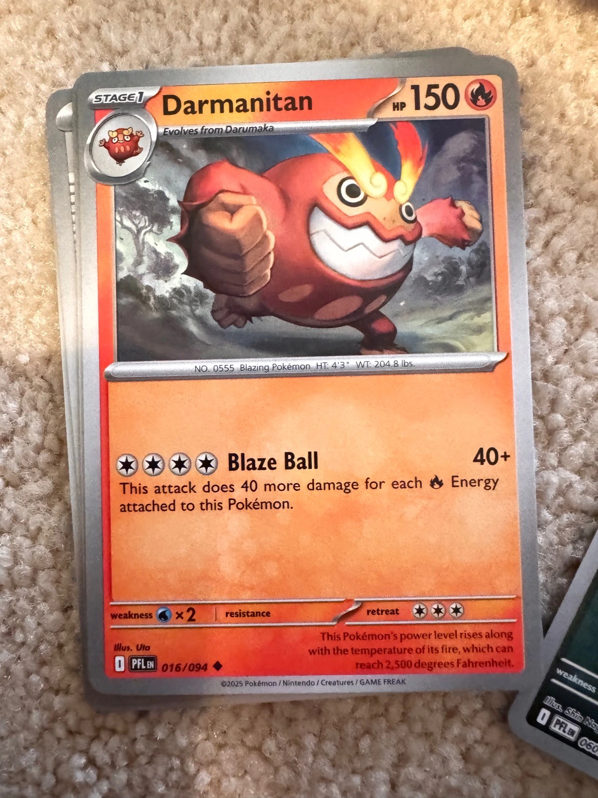 Darmanitan - Phantasmal Flames #016/094