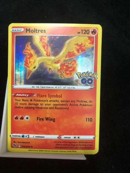 Moltres - Pokemon GO #012/078