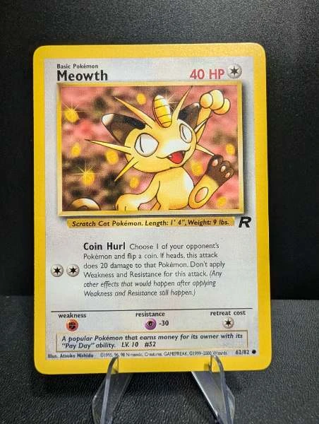 Meowth - Team Rocket #62/82