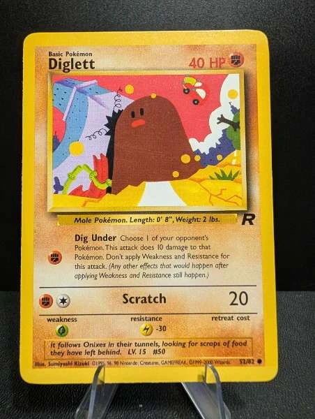 Diglett - Team Rocket #52/82