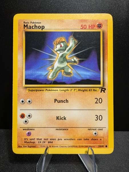 Machop - Team Rocket #59/82