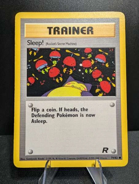 Sleep! (Rocket's Secret Machine) - Team Rocket #79/82