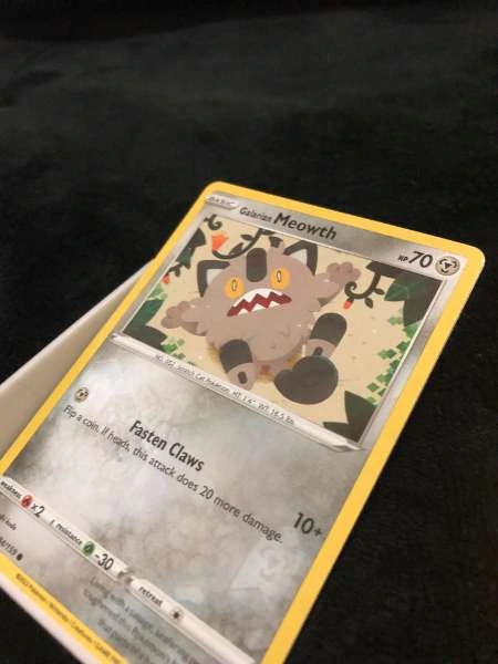 Galarian Meowth - Crown Zenith #084/159