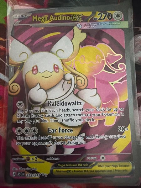 Mega Audino EX Full Art - Ascended Heroes #253/217