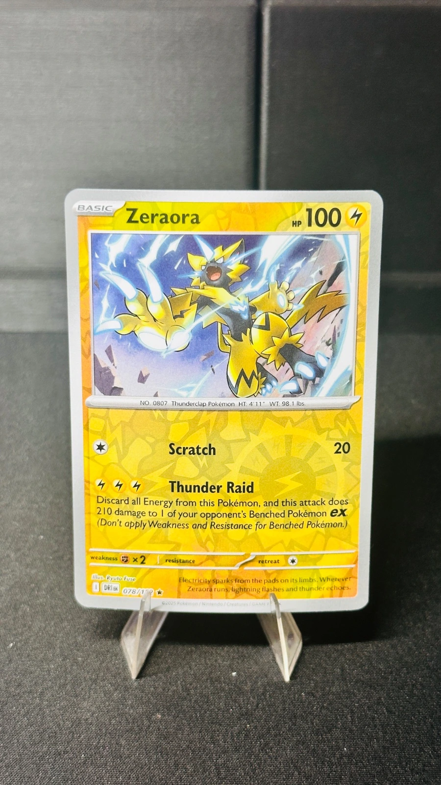 Zeraora (rev-holo) -Destined Rivals