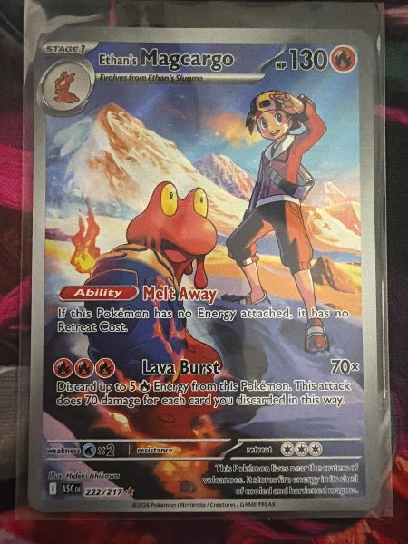 Ethan's Magcargo - Ascended Heroes #222/217