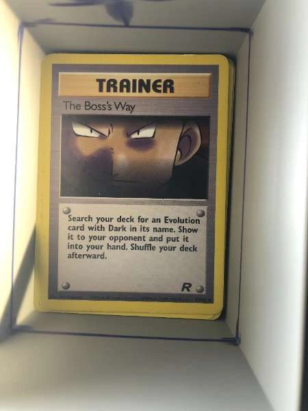 The Boss's Way - Team Rocket #73/82