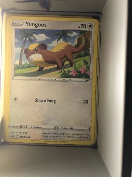Yungoos - Crown Zenith #117/159