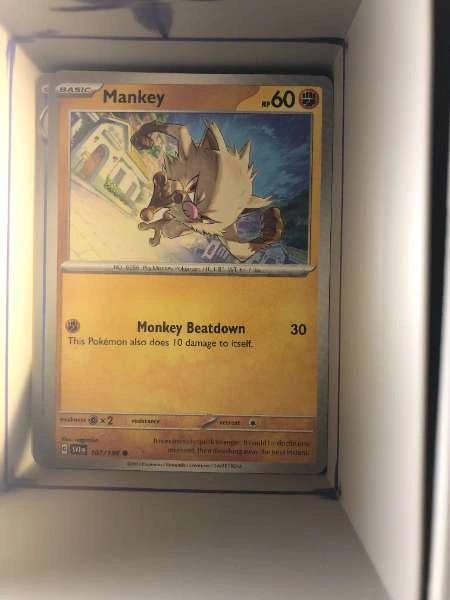 Mankey - Scarlet & Violet #107/198