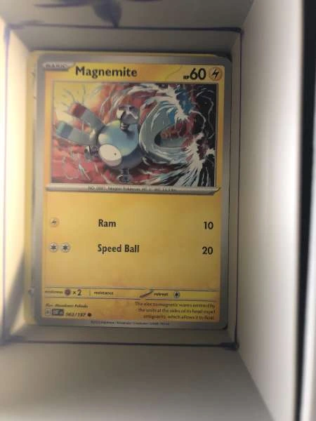Magnemite - Obsidian Flames #063/197
