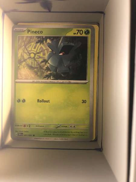 Pineco - Paldean Fates #001/091