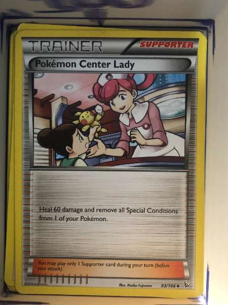 Pokémon Center Lady - Flashfire #93/106