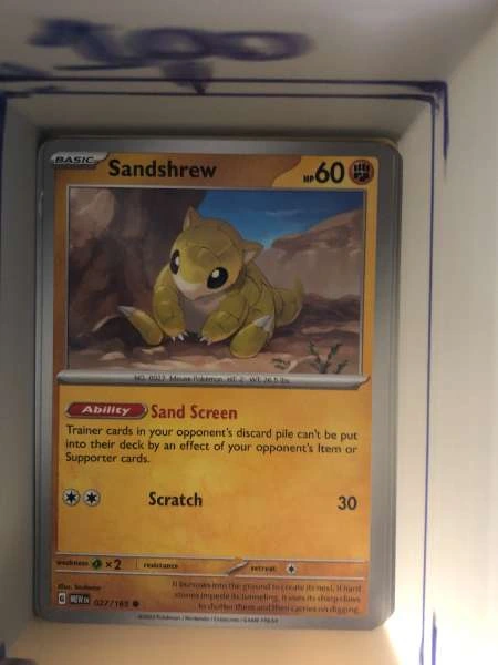 Sandshrew - Scarlet & Violet 151 #027/165