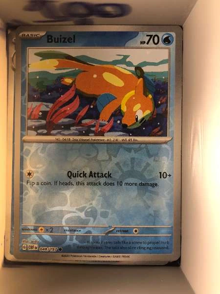 Buizel - Obsidian Flames #048/197