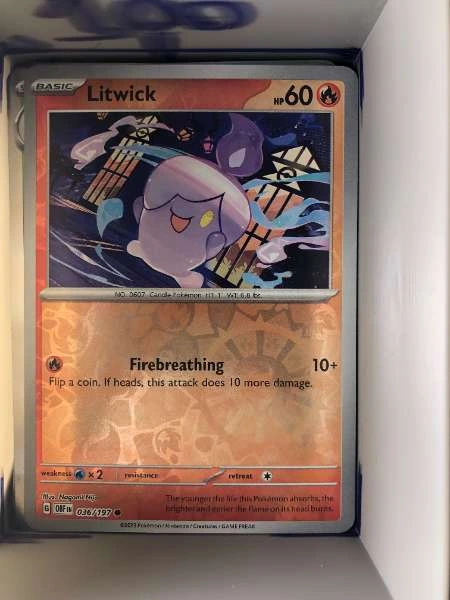 Litwick - Obsidian Flames #036/197