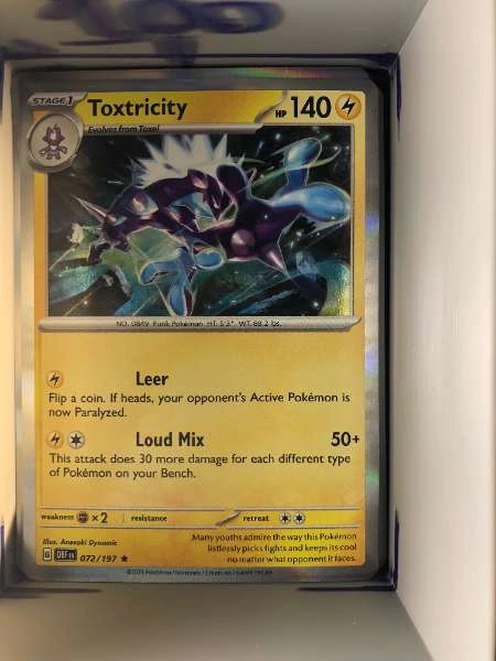 Toxtricity - Obsidian Flames #072/197
