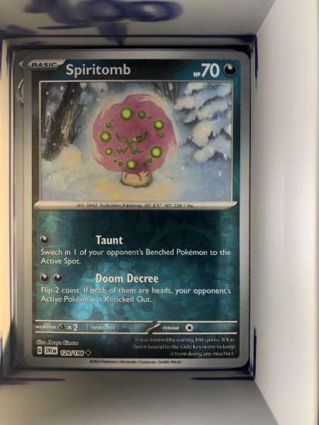 Spiritomb - Scarlet & Violet #129/198
