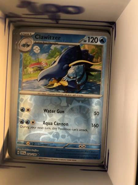 Clawitzer - Scarlet & Violet #050/198