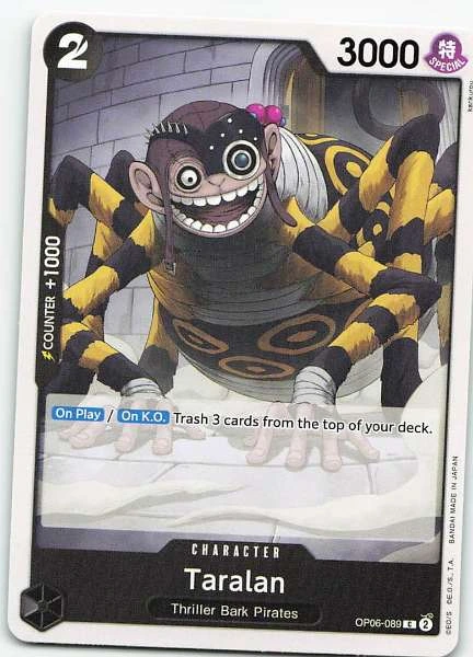 Taralan - Wings of the Captain #OP06-089