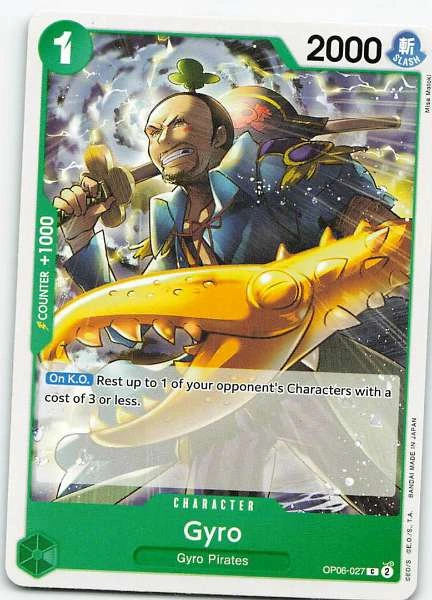 Gyro - Wings of the Captain #OP06-027