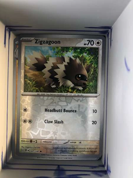 Zigzagoon - Obsidian Flames #167/197