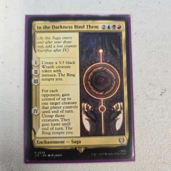In the Darkness Bind Them - Tales of Middle-earth Commander #0058