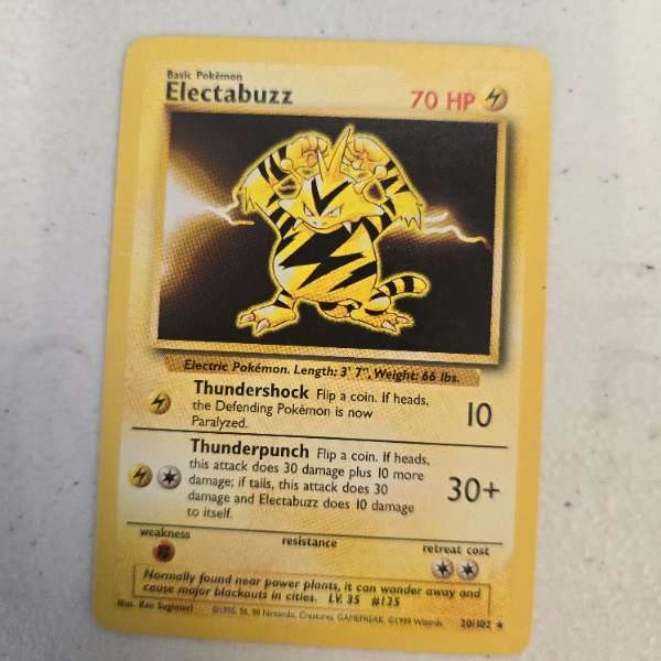 Electabuzz - Base Set #20/102