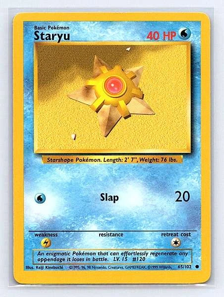 Staryu - Base Set #65/102
