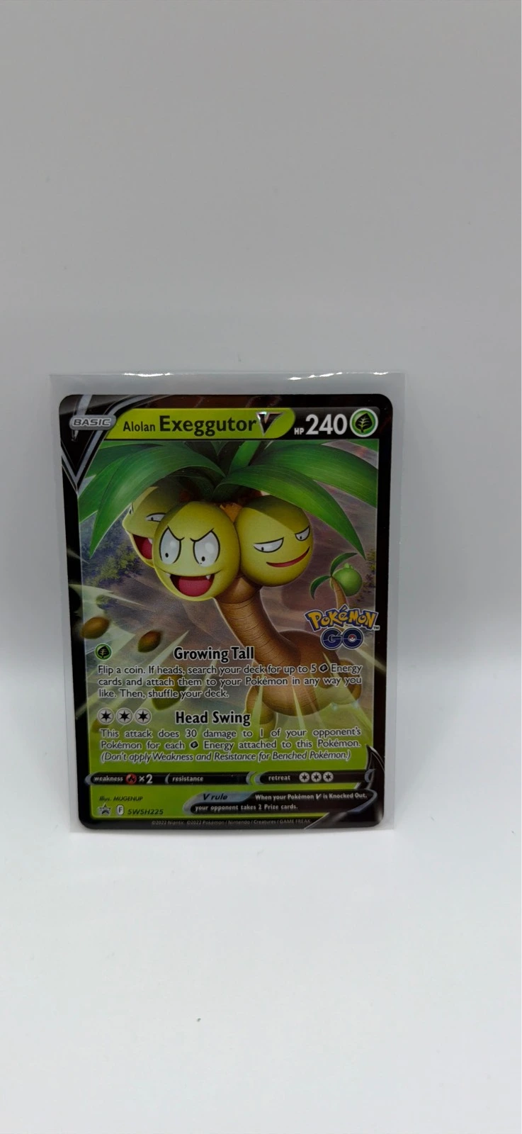 Alolan Exeggutor V #SWSH225