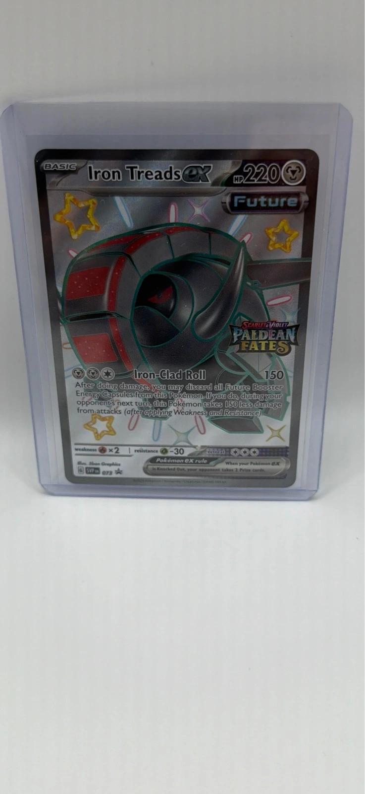 Iron Treads ex Stamped Promo - Paldean Fates #SVP 073