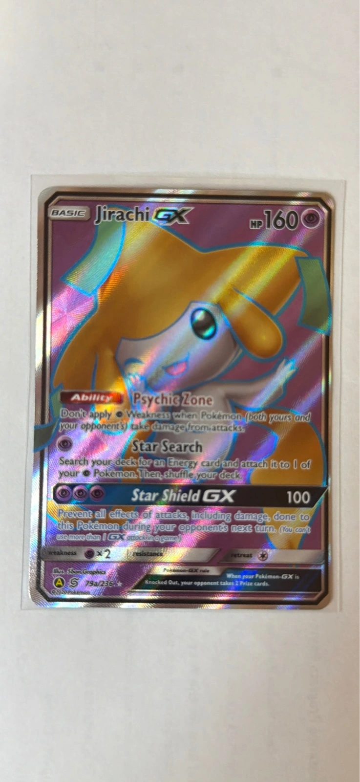 Jirachi GX - Unified Minds #79a/236