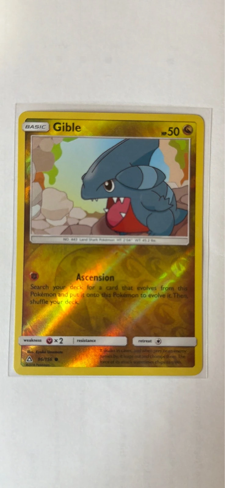 Gible - Ultra Prism #96/156