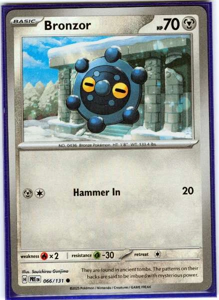Bronzor - Prismatic Evolutions #066/131