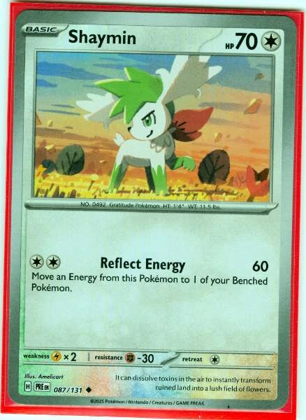 Shaymin - Prismatic Evolutions #087/131