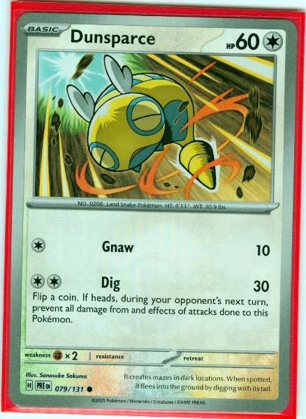 Dunsparce - Prismatic Evolutions #079/131