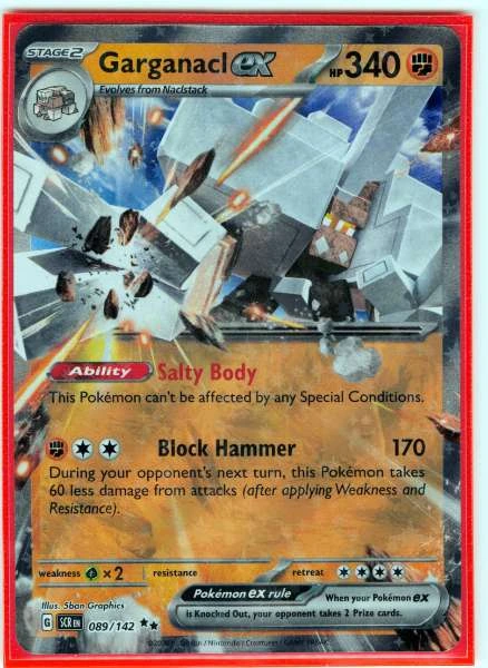 Garganacl ex - Stellar Crown #089/142