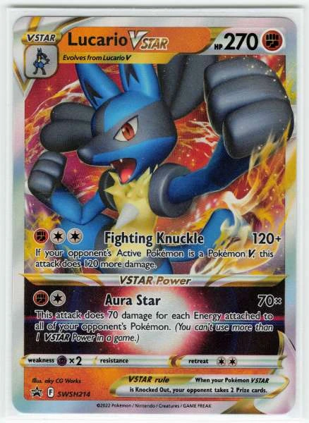 Lucario VSTAR - Sword & Shield Promo #SWSH214