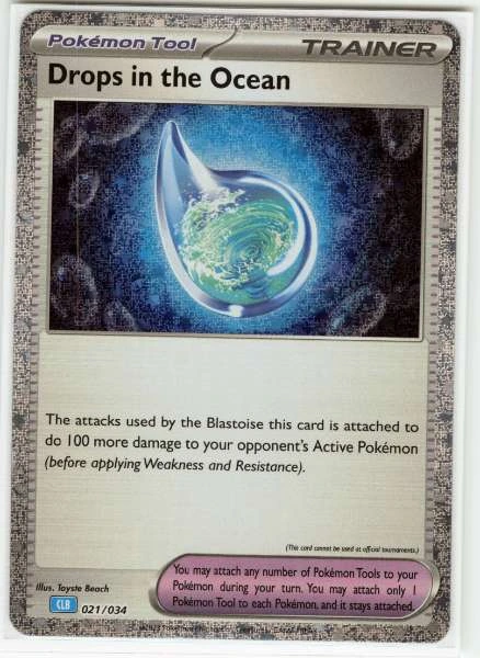 Drops in the Ocean - Trading Card Game Classic #021/034
